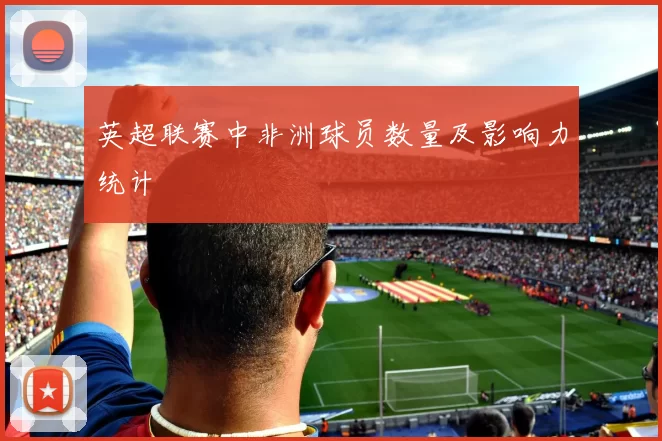 英超联赛中非洲球员数量及影响力统计